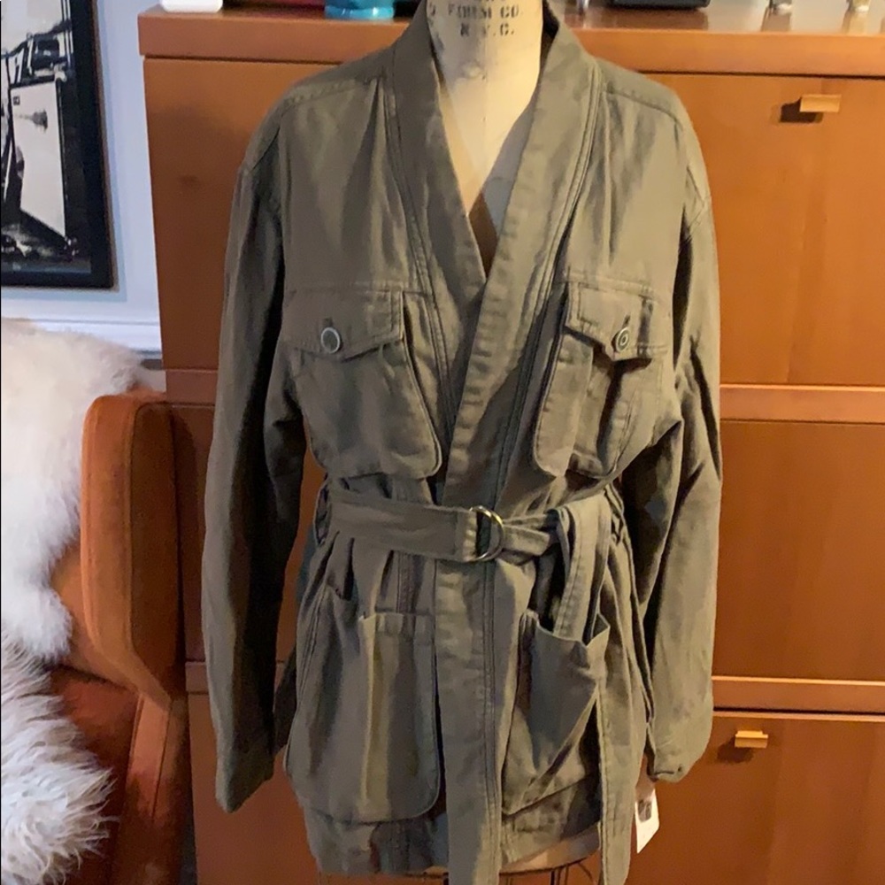 NWT Free People Army style jacket
